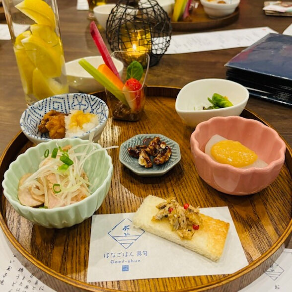 昨日、マルシェに参加し鍼の体験をしていただきました